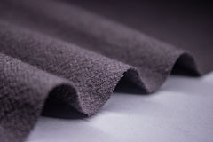 Grey Diamond Plain Crush Cotton Fabric