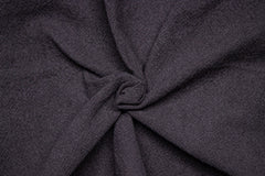 Grey Diamond Plain Crush Cotton Fabric