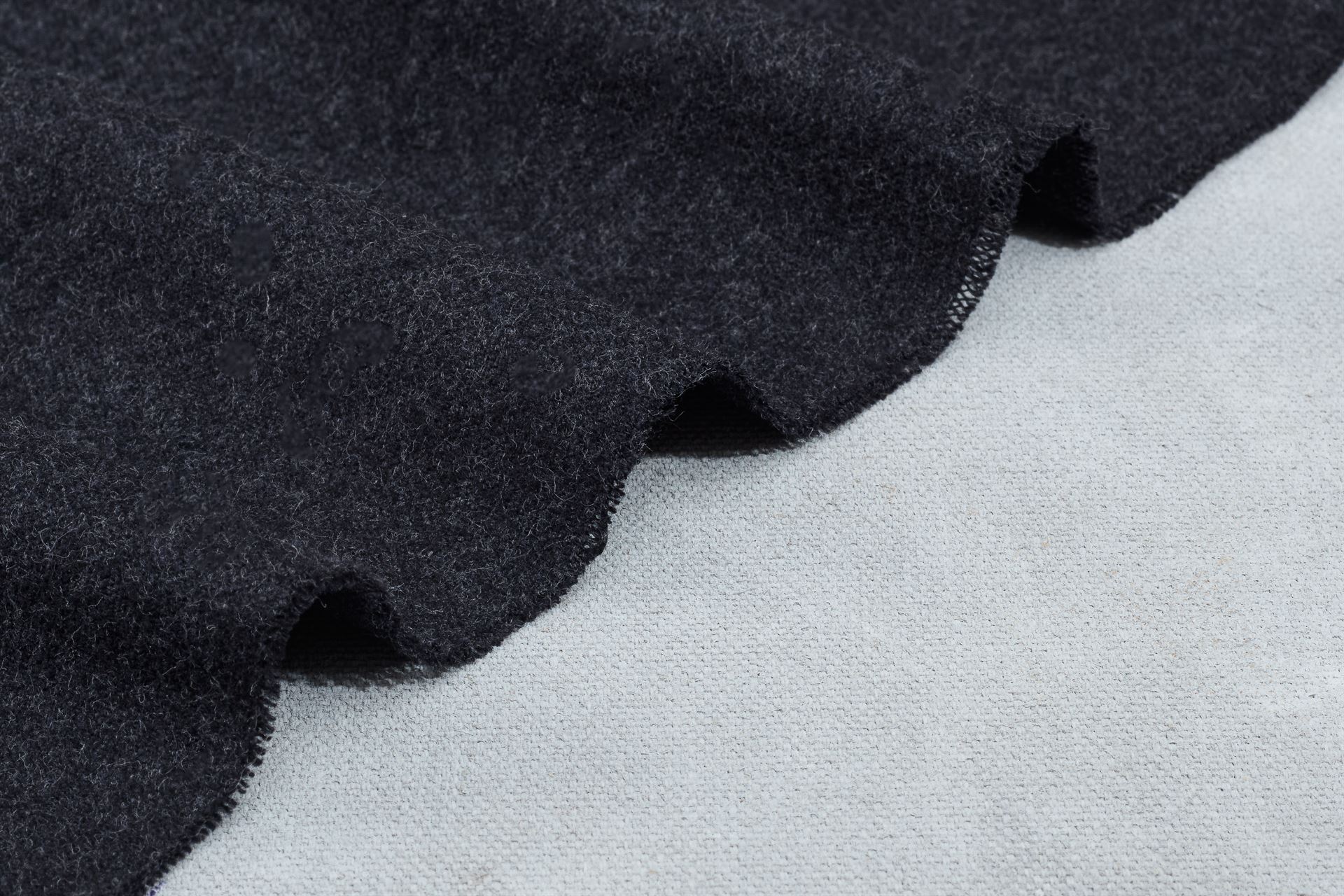 Blue Cotton Brushed Flannel Plain