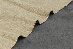 Cream Cotton Brushed Flannel Plain