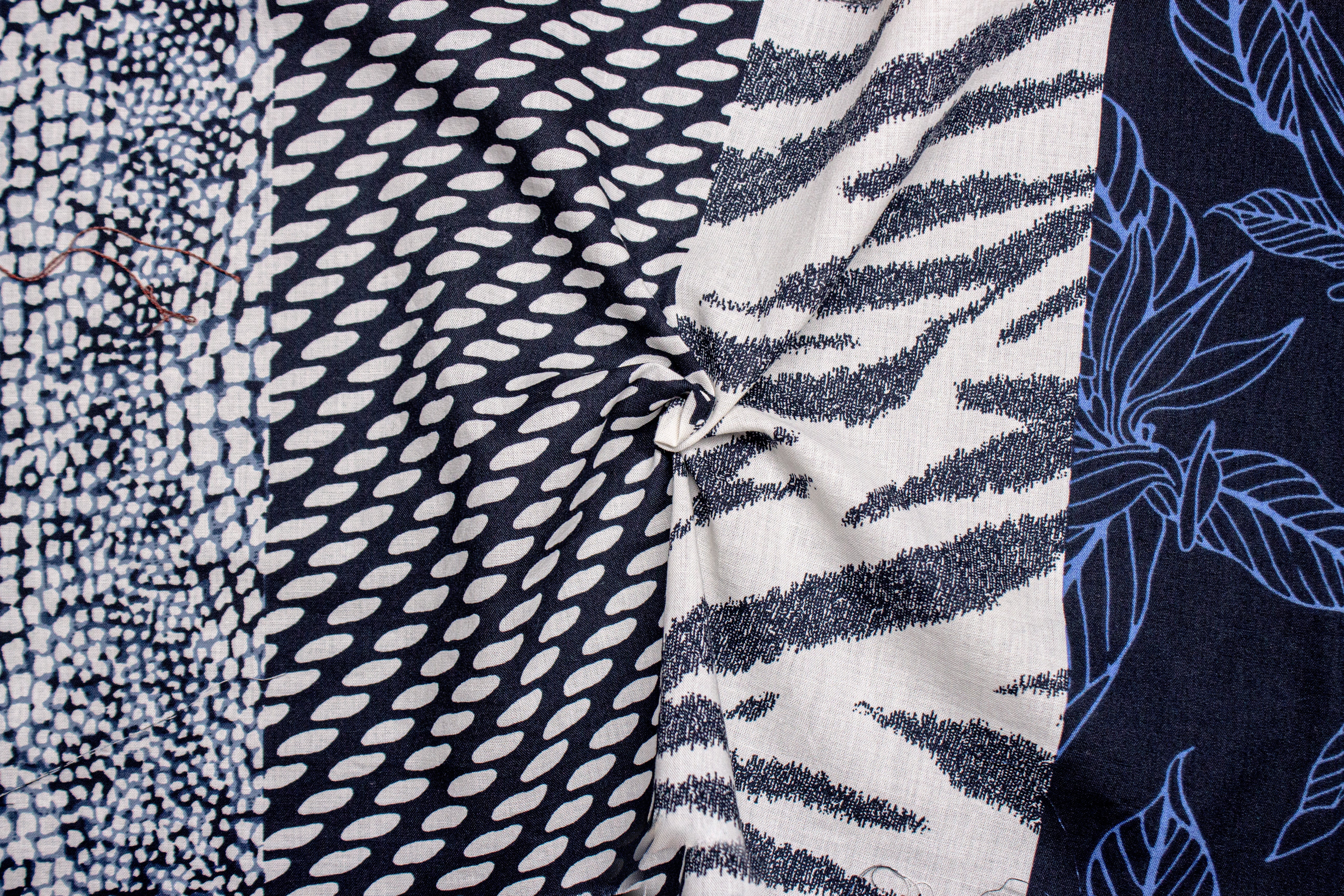 Panel Print Cotton Cambric Fabric