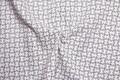 Black & White Geometric Cambric Print Cotton Fabric
