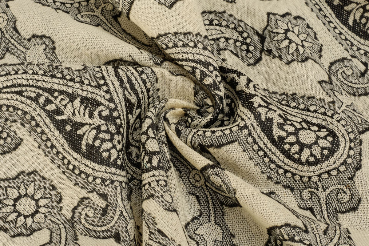 Natural/Dyeable Pasely Cotton Jamdani Jacquard