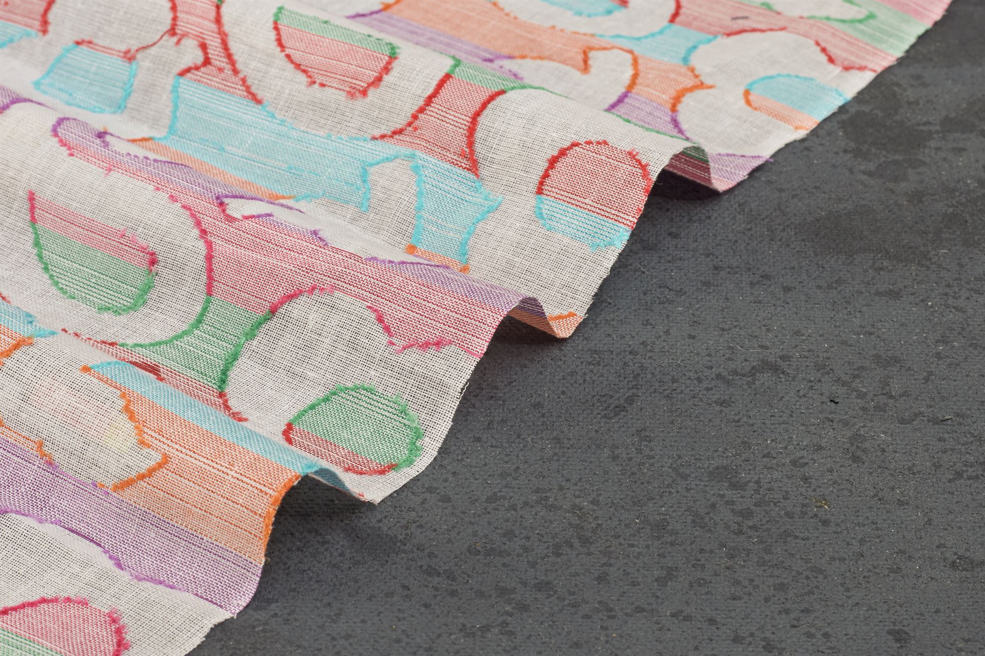 Dyeable Pasely Cotton Jamdani Multicolour Jacquard