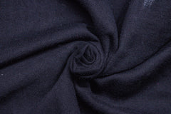 Black Double Cloth Muslin Plain