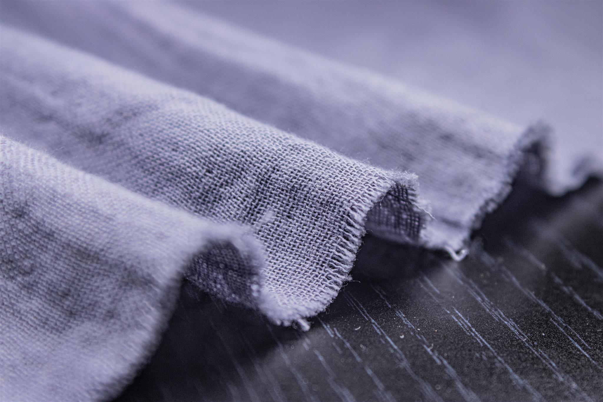 Grey Double Cloth Muslin Plain