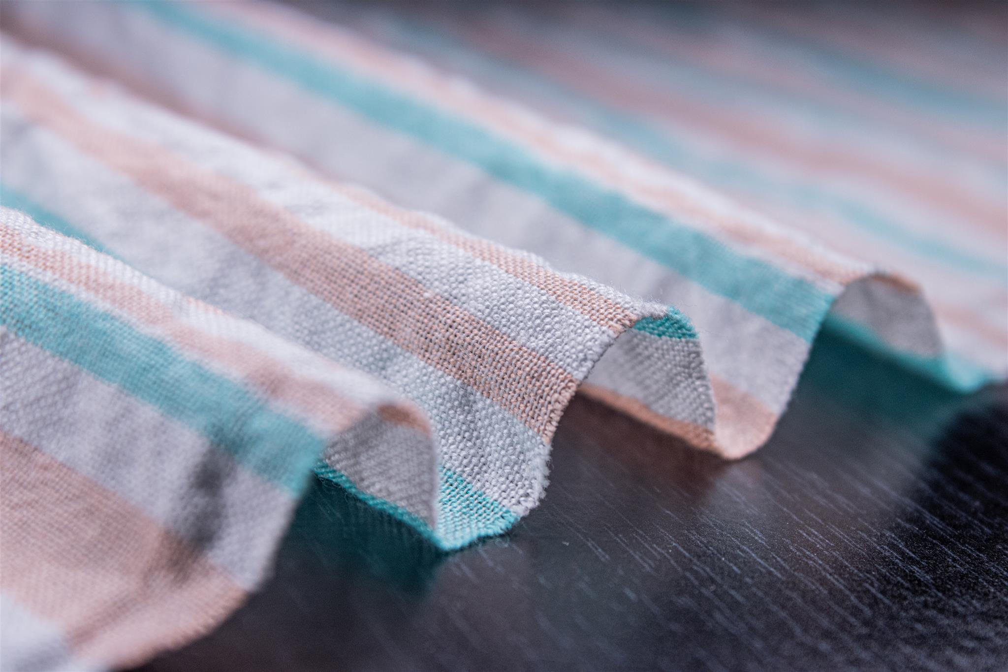 Cotton Multicolour Seersucker Stripe