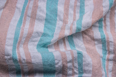 Cotton Multicolour Stripe Seersucker Cotton Mul Fabric