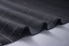 Elephant Grey Scottish Suiting Check