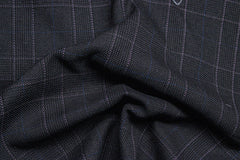 Elephant Grey Scottish Suiting Check