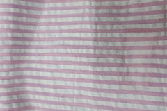 Pink Recycled Seersucker Pinstripe Fabric