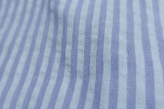 Lavender Recycled Seersucker Pinstripe Fabric