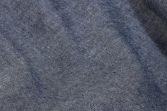 Grey Cotton Chambray Denim Chambray Fabric