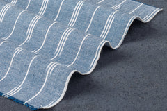 Royal Blue Ikat Stripe