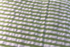Light Green Recycled Seersucker Pinstripe Fabric