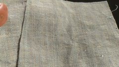 Powder Blue Handloom Jacquard Dobby Cotton Fabric