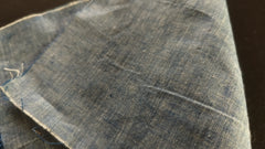 Blue Mangalgiri Cross Chambray Cotton Fabric