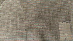 Multicolour Lurex Stripe Cotton Fabric