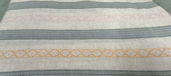 Natural Viscose Cotton Flex Linen Jacquard Fabric