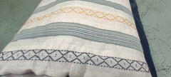 Natural Viscose Cotton Flex Linen Jacquard Fabric