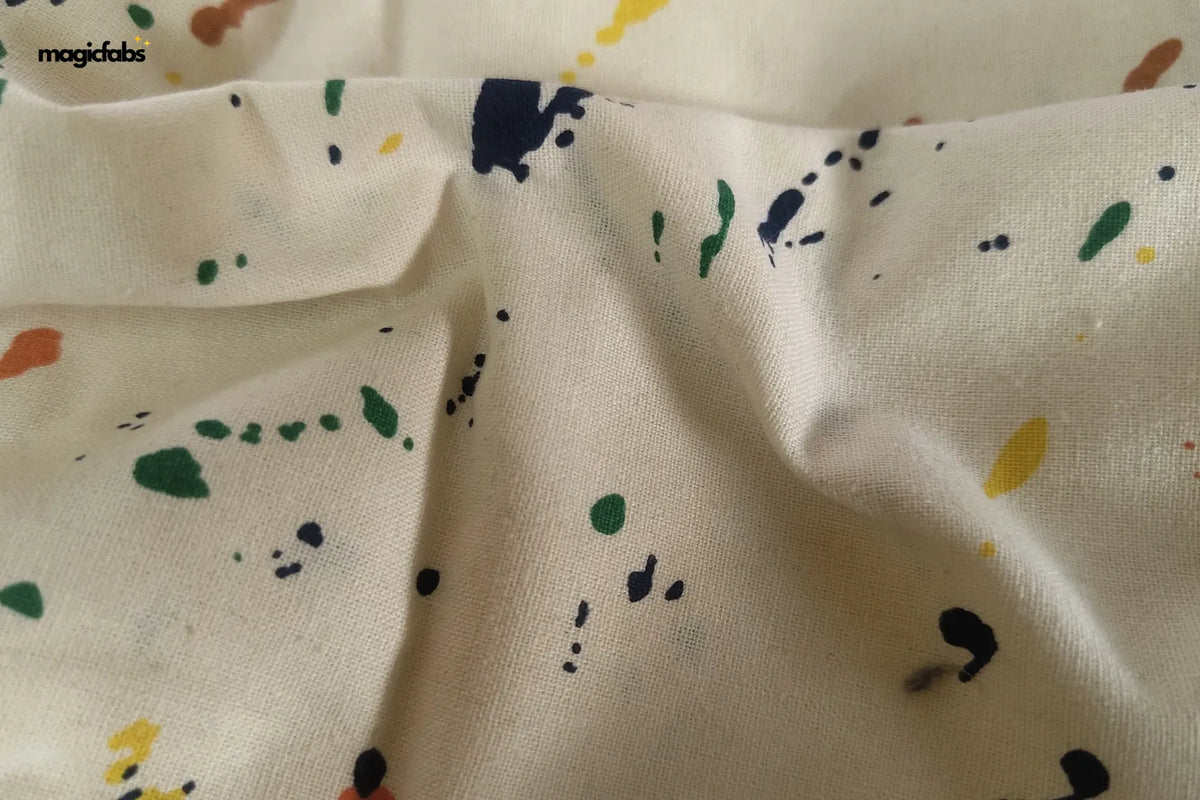 Multicolour Cotton Printed Fabric