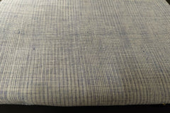 Indigo Cotton Lightweight Silky Denim Polka Jacquard Fabric