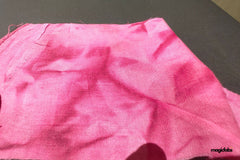 Onion Pink Cloud Tie Dye Print Cotton Rayon Fabric