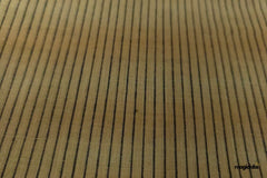 Mustard & Black Handloom Mangalagiri Cotton Fabric