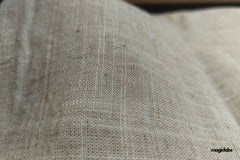 Natural Cotton Linen Slub Flex Fabric