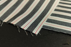 Cotton Millmade Poplin Stripe Fabric