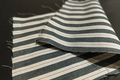 Cotton Millmade Poplin Stripe Fabric