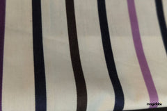 Cotton Millmade Multicolour Poplin Stripe Fabric