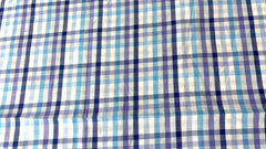 Multiple Blue Gingham Check